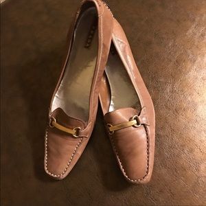 Authentic  leather Prada kitten heels Size 40.5